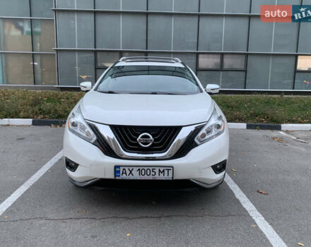 Белый Ниссан Мурано, объемом двигателя 3.5 л и пробегом 158 тыс. км за 13500 $, фото 1 на Automoto.ua