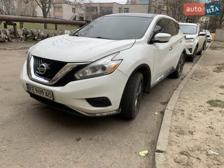 Белый Ниссан Мурано, объемом двигателя 3.5 л и пробегом 104 тыс. км за 12900 $, фото 1 на Automoto.ua
