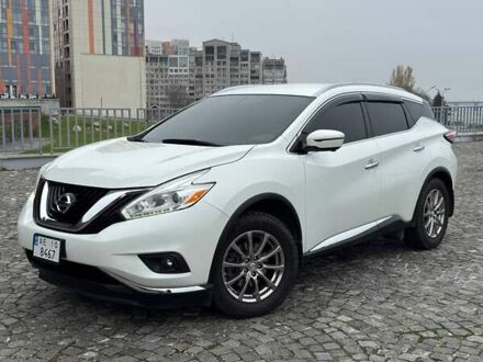 Белый Ниссан Мурано, объемом двигателя 3.5 л и пробегом 124 тыс. км за 15499 $, фото 1 на Automoto.ua