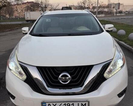 Белый Ниссан Мурано, объемом двигателя 3.5 л и пробегом 60 тыс. км за 18500 $, фото 1 на Automoto.ua