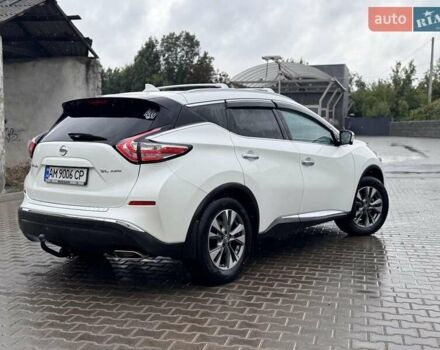 Белый Ниссан Мурано, объемом двигателя 3.5 л и пробегом 185 тыс. км за 16999 $, фото 1 на Automoto.ua