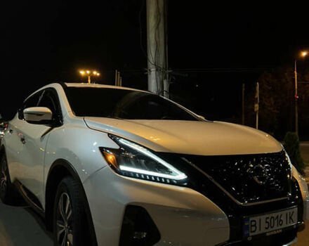 Ниссан Мурано 2019 в Полтаве на Automoto.ua Белый Ниссан Мурано, объемом двигателя 3.5 л и пробегом 74 тыс. км за 20500 $, фото 1 на Automoto.ua