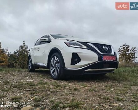 Белый Ниссан Мурано, объемом двигателя 3.5 л и пробегом 43 тыс. км за 23900 $, фото 1 на Automoto.ua