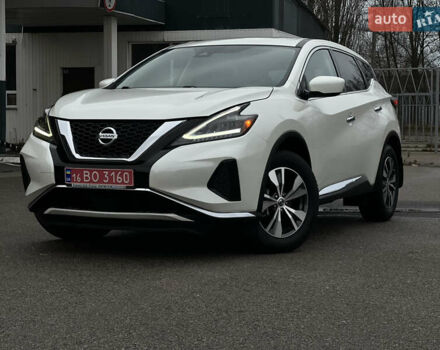 Белый Ниссан Мурано, объемом двигателя 3.5 л и пробегом 57 тыс. км за 19000 $, фото 1 на Automoto.ua