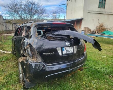 Черный Ниссан Мурано, объемом двигателя 3.5 л и пробегом 270 тыс. км за 2200 $, фото 1 на Automoto.ua