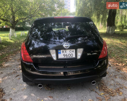 Черный Ниссан Мурано, объемом двигателя 3.5 л и пробегом 350 тыс. км за 5900 $, фото 4 на Automoto.ua