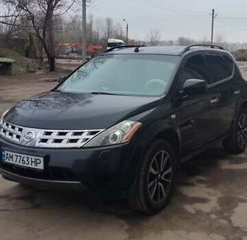 Черный Ниссан Мурано, объемом двигателя 3.5 л и пробегом 226 тыс. км за 5000 $, фото 5 на Automoto.ua
