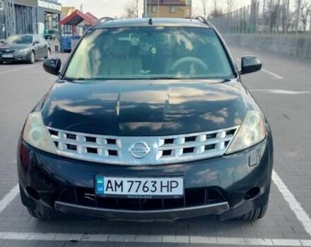Черный Ниссан Мурано, объемом двигателя 3.5 л и пробегом 226 тыс. км за 5000 $, фото 6 на Automoto.ua
