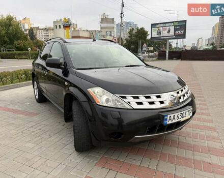 Черный Ниссан Мурано, объемом двигателя 3.5 л и пробегом 317 тыс. км за 4200 $, фото 2 на Automoto.ua