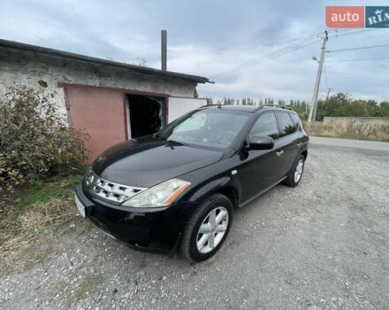 Черный Ниссан Мурано, объемом двигателя 3.5 л и пробегом 290 тыс. км за 6500 $, фото 2 на Automoto.ua