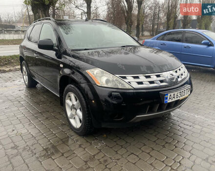 Черный Ниссан Мурано, объемом двигателя 3.5 л и пробегом 317 тыс. км за 5500 $, фото 7 на Automoto.ua