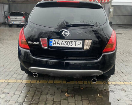 Черный Ниссан Мурано, объемом двигателя 3.5 л и пробегом 317 тыс. км за 5500 $, фото 4 на Automoto.ua
