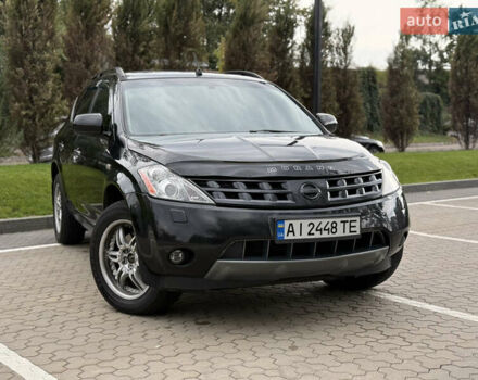 Черный Ниссан Мурано, объемом двигателя 3.5 л и пробегом 238 тыс. км за 6500 $, фото 6 на Automoto.ua