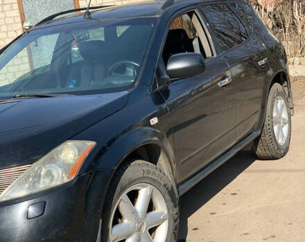 Черный Ниссан Мурано, объемом двигателя 3.5 л и пробегом 200 тыс. км за 6300 $, фото 4 на Automoto.ua