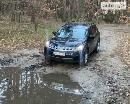 Черный Ниссан Мурано, объемом двигателя 3.5 л и пробегом 270 тыс. км за 7500 $, фото 16 на Automoto.ua