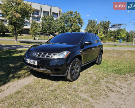Черный Ниссан Мурано, объемом двигателя 3.5 л и пробегом 163 тыс. км за 6850 $, фото 2 на Automoto.ua
