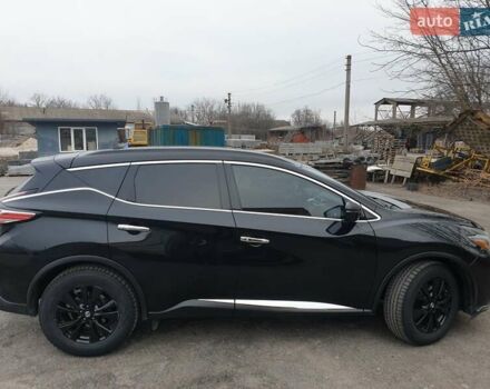 Черный Ниссан Мурано, объемом двигателя 3.5 л и пробегом 190 тыс. км за 14800 $, фото 5 на Automoto.ua