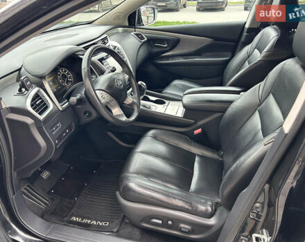 Черный Ниссан Мурано, объемом двигателя 3.5 л и пробегом 164 тыс. км за 16950 $, фото 13 на Automoto.ua