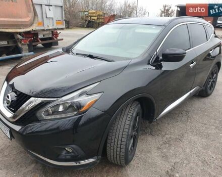 Черный Ниссан Мурано, объемом двигателя 3.5 л и пробегом 190 тыс. км за 14800 $, фото 4 на Automoto.ua