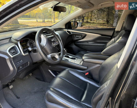 Черный Ниссан Мурано, объемом двигателя 3.5 л и пробегом 166 тыс. км за 16700 $, фото 10 на Automoto.ua