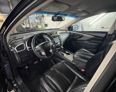 Черный Ниссан Мурано, объемом двигателя 3.5 л и пробегом 130 тыс. км за 16200 $, фото 10 на Automoto.ua