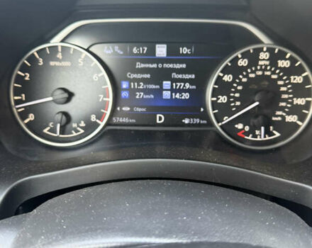 Черный Ниссан Мурано, объемом двигателя 3.5 л и пробегом 57 тыс. км за 21000 $, фото 7 на Automoto.ua