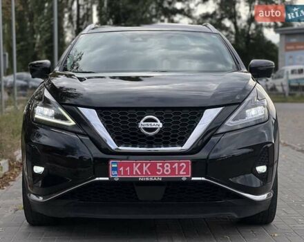 Черный Ниссан Мурано, объемом двигателя 3.5 л и пробегом 75 тыс. км за 18900 $, фото 1 на Automoto.ua