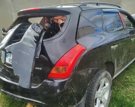 Черный Ниссан Мурано, объемом двигателя 3.5 л и пробегом 270 тыс. км за 2200 $, фото 1 на Automoto.ua