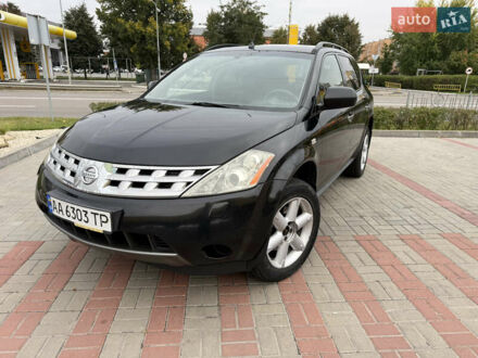 Черный Ниссан Мурано, объемом двигателя 3.5 л и пробегом 317 тыс. км за 4200 $, фото 1 на Automoto.ua