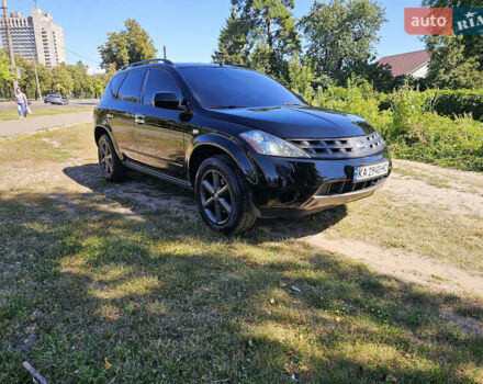 Черный Ниссан Мурано, объемом двигателя 3.5 л и пробегом 163 тыс. км за 6850 $, фото 1 на Automoto.ua