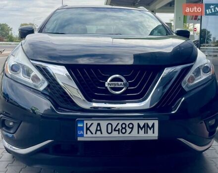 Черный Ниссан Мурано, объемом двигателя 3.5 л и пробегом 77 тыс. км за 16950 $, фото 1 на Automoto.ua