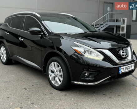 Чорний Ніссан Мурано, об'ємом двигуна 3.5 л та пробігом 142 тис. км за 16999 $, фото 1 на Automoto.ua