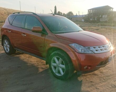 Красный Ниссан Мурано, объемом двигателя 3.5 л и пробегом 220 тыс. км за 4800 $, фото 4 на Automoto.ua