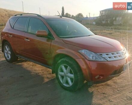 Красный Ниссан Мурано, объемом двигателя 3.5 л и пробегом 220 тыс. км за 4800 $, фото 3 на Automoto.ua