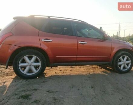 Красный Ниссан Мурано, объемом двигателя 3.5 л и пробегом 220 тыс. км за 4800 $, фото 2 на Automoto.ua