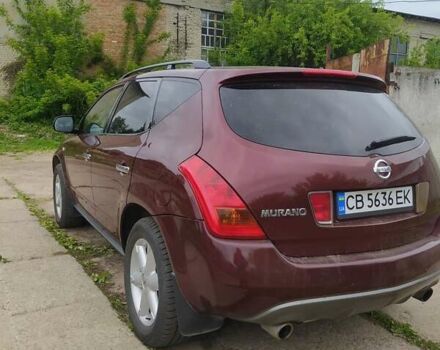 Красный Ниссан Мурано, объемом двигателя 3.5 л и пробегом 380 тыс. км за 5500 $, фото 5 на Automoto.ua