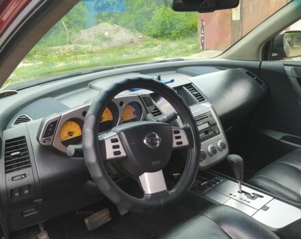 Красный Ниссан Мурано, объемом двигателя 3.5 л и пробегом 380 тыс. км за 7000 $, фото 4 на Automoto.ua