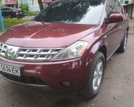 Красный Ниссан Мурано, объемом двигателя 3.5 л и пробегом 380 тыс. км за 7000 $, фото 1 на Automoto.ua