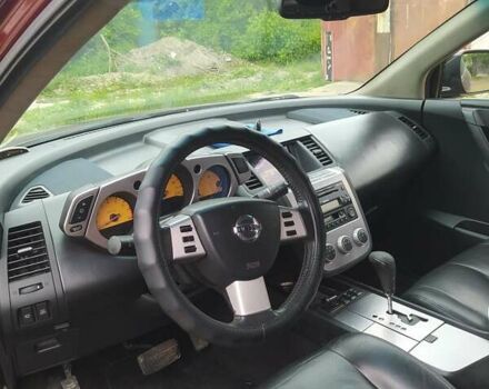 Красный Ниссан Мурано, объемом двигателя 3.5 л и пробегом 380 тыс. км за 5500 $, фото 8 на Automoto.ua