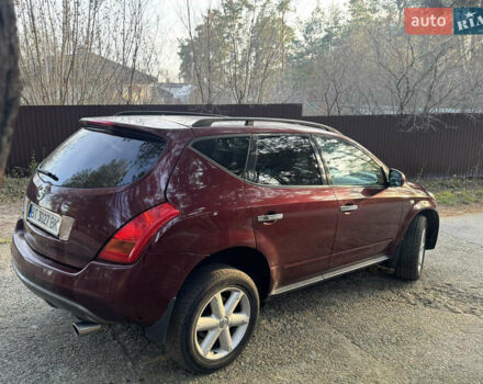 Красный Ниссан Мурано, объемом двигателя 3.5 л и пробегом 235 тыс. км за 5500 $, фото 4 на Automoto.ua