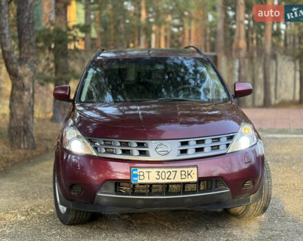 Красный Ниссан Мурано, объемом двигателя 3.5 л и пробегом 235 тыс. км за 5500 $, фото 1 на Automoto.ua