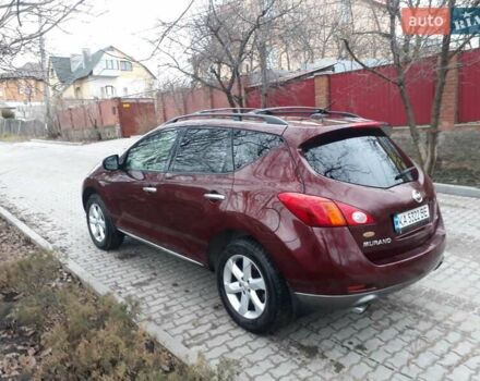 Красный Ниссан Мурано, объемом двигателя 3.5 л и пробегом 144 тыс. км за 9800 $, фото 4 на Automoto.ua