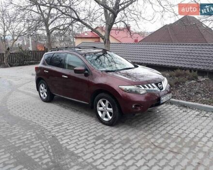 Красный Ниссан Мурано, объемом двигателя 3.5 л и пробегом 144 тыс. км за 9800 $, фото 2 на Automoto.ua