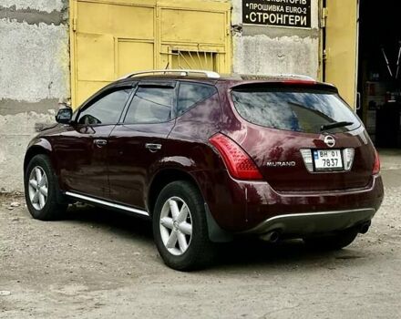 Красный Ниссан Мурано, объемом двигателя 3.5 л и пробегом 210 тыс. км за 7500 $, фото 1 на Automoto.ua