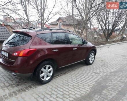 Красный Ниссан Мурано, объемом двигателя 3.5 л и пробегом 144 тыс. км за 9800 $, фото 3 на Automoto.ua