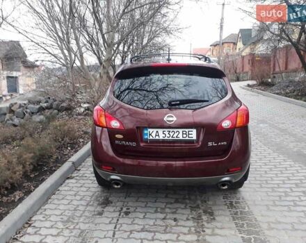 Красный Ниссан Мурано, объемом двигателя 3.5 л и пробегом 144 тыс. км за 9800 $, фото 1 на Automoto.ua