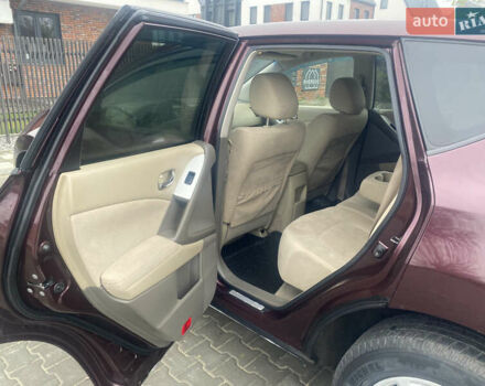 Красный Ниссан Мурано, объемом двигателя 3.5 л и пробегом 134 тыс. км за 9300 $, фото 9 на Automoto.ua