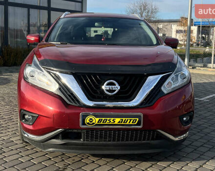 Красный Ниссан Мурано, объемом двигателя 3.5 л и пробегом 143 тыс. км за 18800 $, фото 1 на Automoto.ua