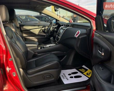 Красный Ниссан Мурано, объемом двигателя 3.5 л и пробегом 143 тыс. км за 18800 $, фото 17 на Automoto.ua