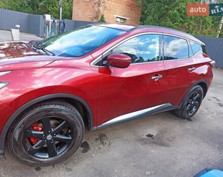 Красный Ниссан Мурано, объемом двигателя 3.5 л и пробегом 91 тыс. км за 17800 $, фото 6 на Automoto.ua